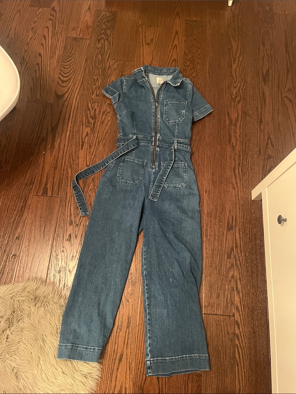 Maeve Light Blue Denim Jumpsuit